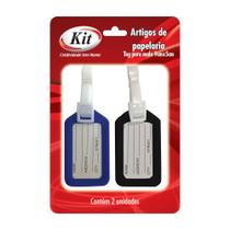 Kit Tag Identificação para Mala 9x5cm C/2 Kit Tag Identificação para Mala 9x5cm C/2