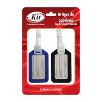 Kit Tag Identificação para Mala 9x5cm C/2