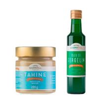 Kit Tahine Tradicional 220G E Óleo Gergelim 250Ml Sésamo Kit Tahine Tradicional 220G E Óleo Gergelim 250Ml Sésamo