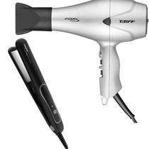 KIT TAIFF - SECADOR FOX ION S PRATA 2100W 127V + PRANCHA STYLE PRATA PRO TITANIUM 230ºC BV KIT TAIFF - SECADOR FOX ION S PRATA 2100W 127V + PRANCHA STYLE PRATA PRO TITANIUM 230ºC BV