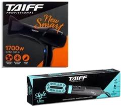 Kit Taiff - secador new smart 1700w + escova secadora alisadora modela style