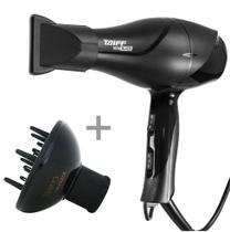 Kit taiff secador profissional black ion 2000w - 127v + difusor de ar curves