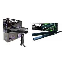 KIT TAIFF SECADOR PROFISSIONAL EASY 1700W - 220V + PRANCHA ALISADORA CERAMICA 180ºC - BIVOLT KIT TAIFF SECADOR PROFISSIONAL EASY 1700W - 220V + PRANCHA ALISADORA CERAMICA 180ºC - BIVOLT