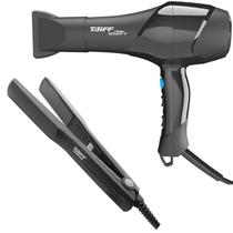 KIT TAIFF SECADOR PROFISSIONAL NEW SMART 1700W 220V + PRANCHA ALISADORA CERAMICA 180ºC BIV