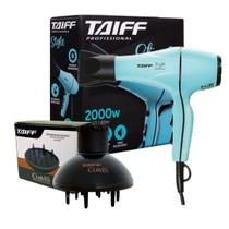 Kit taiff secador profissional style 2000w 220v difusor curves
