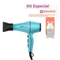 Kit Taiff Style 2000W 220V Azul Tiffany Secador K.Pro Regenér Repair Ampola (2 produtos)
