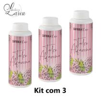 * Kit Talco Care 100 gr Alfazema (3 un.) - Safira * Kit Talco Care 100 gr Alfazema (3 un.) - Safira