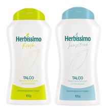 Kit Talco Herbíssimo Sensitive e Fresh 100G - Dana
