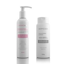 Kit Talco Íntimo + Sabonete Líquido Feminino Dermosex