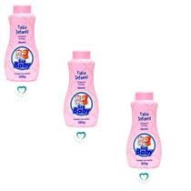 KIT Talco SÓ BABY C/3 Unidades Menina/Menino KIT Talco SÓ BABY C/3 Unidades Menina/Menino