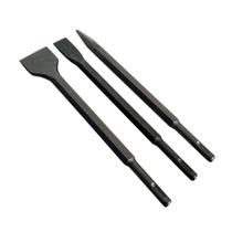 Kit Talhadeiras E Ponteira Sds 250Mm 3 Peças Para Martelete Kit Talhadeiras E Ponteira Sds 250Mm 3 Peças Para Martelete