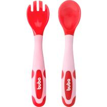 Kit Talher BUBA Flexível e Termossensível - Rosa