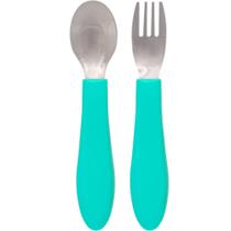 Kit Talher Bubazoo Verde Kit Talher Bubazoo Verde