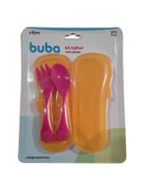 Kit talher Com estojo buba Kit talher Com estojo buba