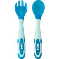 Kit Talher Flexível E Termossensível Azul - Buba