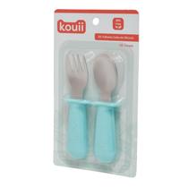 Kit Talher Infantil Introdução Alimentar Silicone Premium