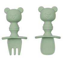 Kit Talher silicone Infantil Animais Buba