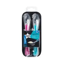 Kit Talheres Colheres Tommee Tippee First Transition Rosa Azul