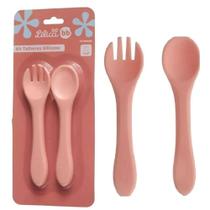 Kit Talheres de Silicone Lilica BB - Pacific