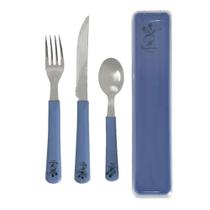 Kit Talheres Disney Com Estojo Garfo Faca Colher Refeição - Simonaggio Kit Talheres Disney Com Estojo Garfo Faca Colher Refeição - Simonaggio