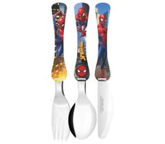 Kit Talheres Homem Aranha 3pçs Simonaggio