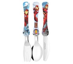 Kit Talheres Homem De Ferro 3pçs Simonaggio