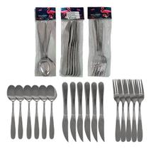 Kit Talheres Inox 18 Peças Mesa Posta