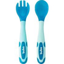 Kit Talheres Termossensiveis Azul - Buba