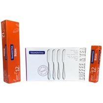 Kit Talheres Tramontina 28 Peças Aço Inox Café da Manhã e Mesa Lavável Lava-Louças Kit Talheres Tramontina 28 Peças Aço Inox Café da Manhã e Mesa Lavável Lava-Louças