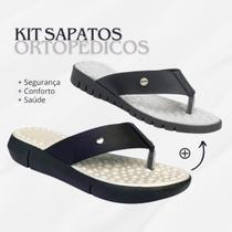 Kit Tamanco + Rasteirinha Casual Leve e Confortavel