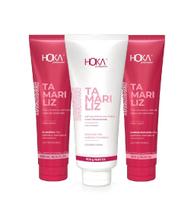 Kit tamariliz restauração fortalecimento capilar pós química hoka