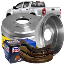 Kit Tambor e Sapata Freio Traseiro S10 4x2 4x4 2012/. Kit Tambor e Sapata Freio Traseiro S10 4x2 4x4 2012/.
