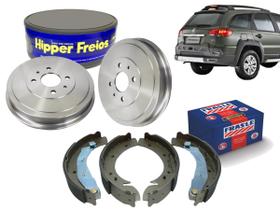 Kit Tambor Palio Weekend Adventure Locker 2010 a 2019 Com Sapatas HIPPER FREIOS / FRAS-LE Kit Tambor Palio Weekend Adventure Locker 2010 a 2019 Com Sapatas HIPPER FREIOS / FRAS-LE