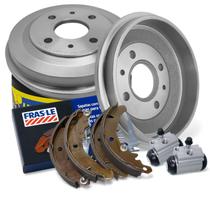 Kit Tambor Sapata e Cilindros Freio Traseiro Uno Palio Siena