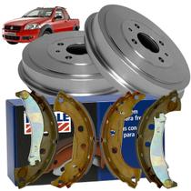 Kit Tambor Sapata Freio Strada 98/12 Fiorino Palio Weekend