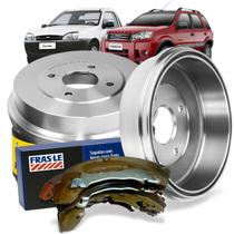 Kit Tambor Sapata Freio Traseiro Courier Ecosport Kit Tambor Sapata Freio Traseiro Courier Ecosport
