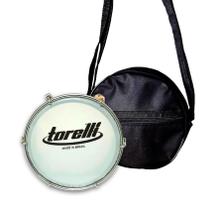 Kit Tamborim Pele Leitosa Torelli TT404 Bco e Bag Tamborim Kit Tamborim Pele Leitosa Torelli TT404 Bco e Bag Tamborim