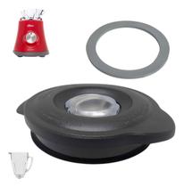 Kit Tampa Com Dosador e Anel de Vedação Dasshaus Compatível Com Jarra Copo Liquidificador Oster Modelos Redondos Kit Tampa Com Dosador e Anel de Vedação Dasshaus Compatível Com Jarra Copo Liquidificador Oster Modelos Redondos