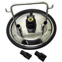 Kit Tampa do tarro inox 2 entradas leite 02 Conjunto Ordenha Kit Tampa do tarro inox 2 entradas leite 02 Conjunto Ordenha