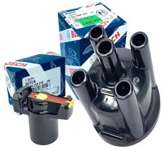 Kit Tampa e Rotor de Distribuição Volkswagen Gol Voyage Parati Saveiro Ford 1988 a 1992 Bosch 370