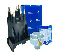 Kit Tampa e Rotor do Distribuidor Monza Kadett Ipanema 1.8 2.0 EFI - DELPHI Kit Tampa e Rotor do Distribuidor Monza Kadett Ipanema 1.8 2.0 EFI - DELPHI