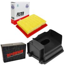 Kit Tampa Filtro Ar, Filtro Ar Pop 100 2009 Até 2015