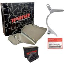 Kit Tampa Pinhão + Guia Corrente Xr 250 Tornado 2001 a 2008 Kit Tampa Pinhão + Guia Corrente Xr 250 Tornado 2001 a 2008
