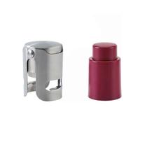 Kit Tampa Pressão A Vacuo Vinho e Rolha Bebidas Espumante