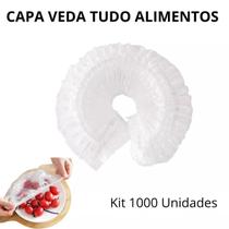 Kit Tampa Protetora P/ Conservar Alimentos 1000 Unidades Kit Tampa Protetora P/ Conservar Alimentos 1000 Unidades