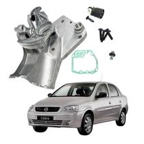 Kit Tampa Seletora do trambulador Chevrolet Corsa 2005 2006 2007 2008 2009 2010 2011 2012 2013 2014 Montada