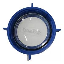 Kit Tampa Transparente Do Pré Filtro Com Abas E Vedação Acrícila Para Piscina Syllent