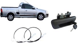 Kit Tampa Traseira Maçaneta Cabo Fechaduras Montana 03 A 10