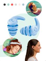 Kit Tampão Ouvido 2 Pares Protetor Auricular Dormir Natação