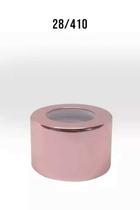 Kit Tampas Luxo com Furo para difusor Vidro Aromatizador de Ambiente Rosca 28/410 - Escolha a cor